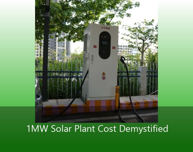1MW Solar Plant Cost Demystified